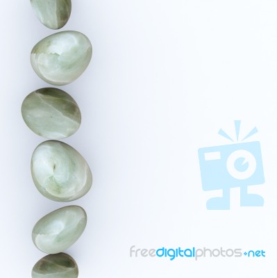 Spa Stones Indicates Blank Space And Copy Stock Image