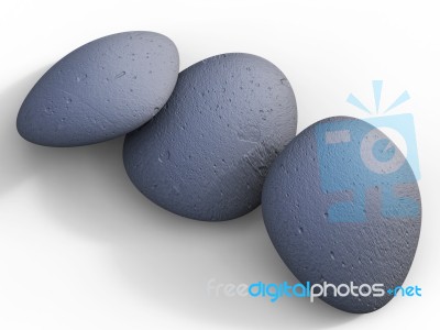 Spa Stones Represents Love Not War And Balance Stock Image