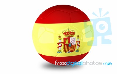 Spain Football Stock Image