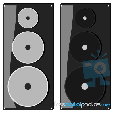 Speaker Illustration Stock Image