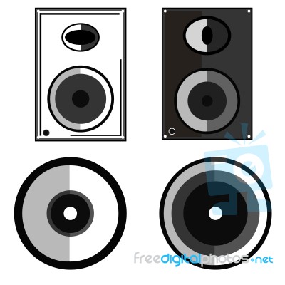 Speaker Illustration Stock Image