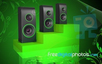 Speakers Stock Image