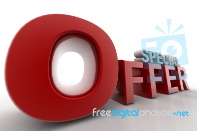 Special Offer  Stock Image