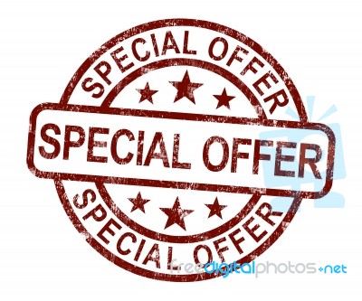 Special Offer Stamp Stock Image