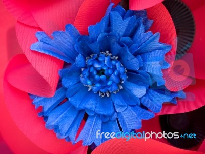 Special Poppy To Commemorate The Centenary Of The Battle Of The Stock Photo