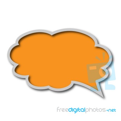 Speech Bubble Stock Image