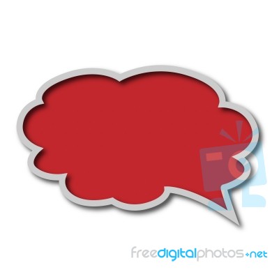 Speech Bubble Stock Image