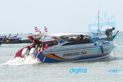 Speedboat Ship Stock Photo