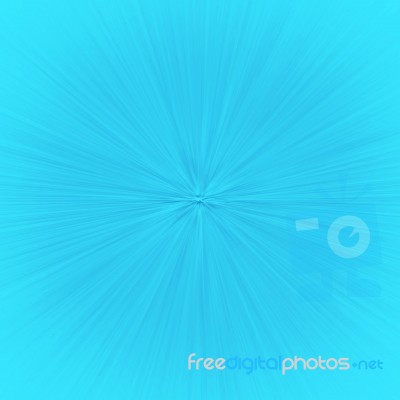 Speedline Zoom Effect Cartoon Blue Stock Image