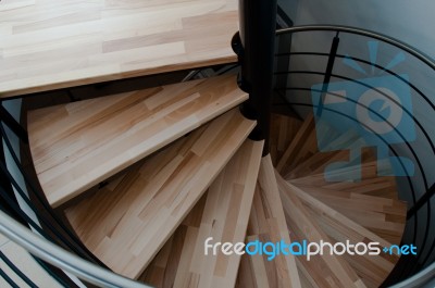 Spiral Stairs Stock Photo