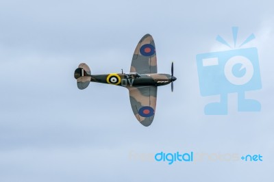 Spitfire Mk Ixt Pv202 Qv Stock Photo