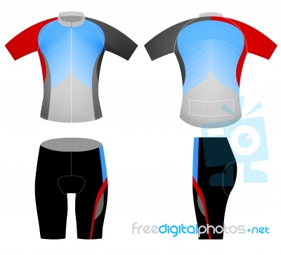 Sports Cycling Vest Stock Image