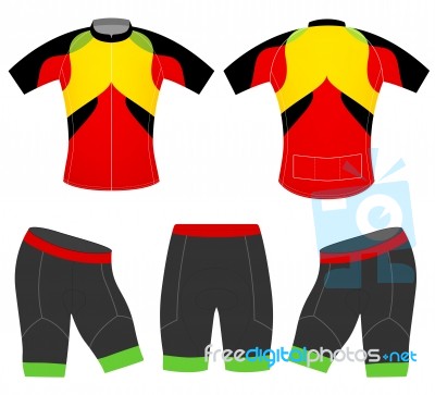 Sports Cycling Vest Stock Image