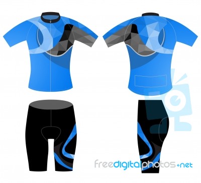 Sportswear Fashion Design Stock Image