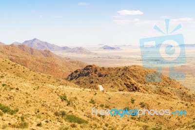 Spreetshoogte Pass Landscape In Namibia Stock Photo