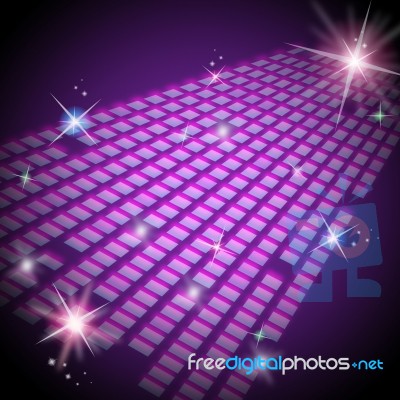 Square Grid Background Shows Modern Art Or Design
 Stock Image