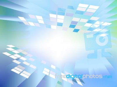 Square Grids Background Means Tile Pattern Or Mosaic Effect
 Stock Image