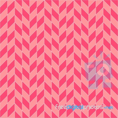 Square Rhombohedron Seamless Pattern Pink Stock Image