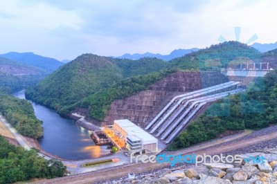 Srinakarin Dam, Thailand Stock Photo