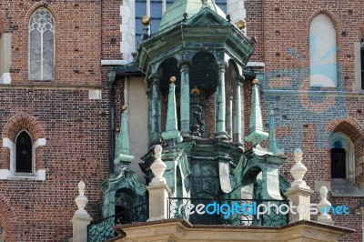 St Marys Basilica In Krakow Stock Photo