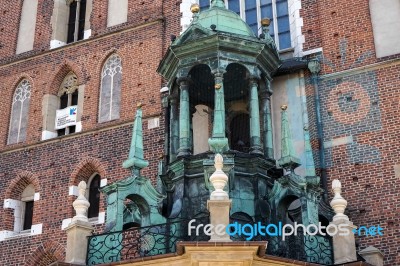 St Marys Basilica In Krakow Stock Photo