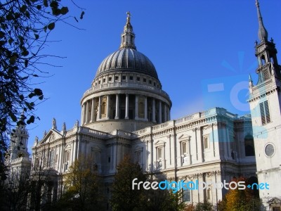 St Paul's Cathedral Stock Photo