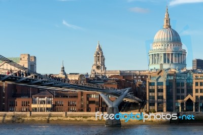 St Paul's Cathedral In London Stock Photo