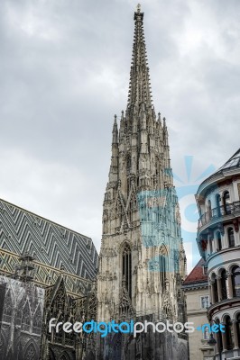 St Stephans Cathedral In Vienna Stock Photo