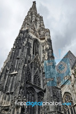 St Stephens Cathedral In Vienna Stock Photo