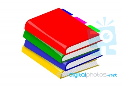 Stack Books Stock Image