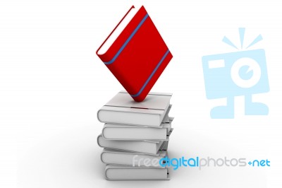 Stack Of Books Stock Image