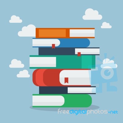 Stack Of Books Stock Image