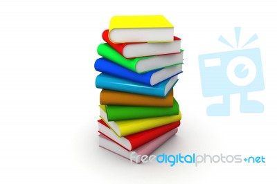 Stack Of Books Stock Image