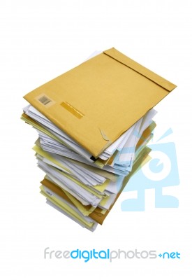 Stack Of Papers Stock Photo