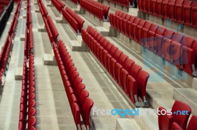 Stadium Seats Stock Photo