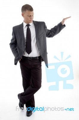 Standing Adult Executive Stock Photo