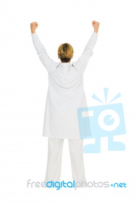 Standing Woman Stock Photo