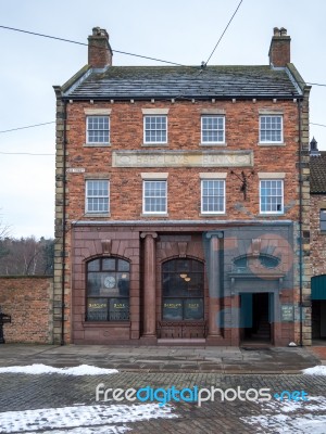 Stanley, County Durham/uk - January 20 : Old Bank At The North O… Stock Photo