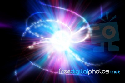 Star Burst Illustration Stock Image