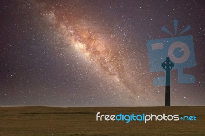 Star Cross Stock Photo