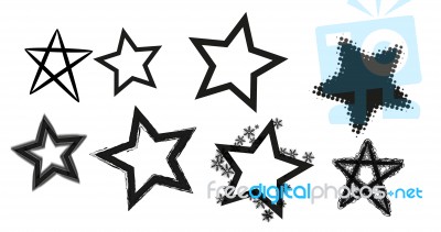 Star Xmas Stock Image