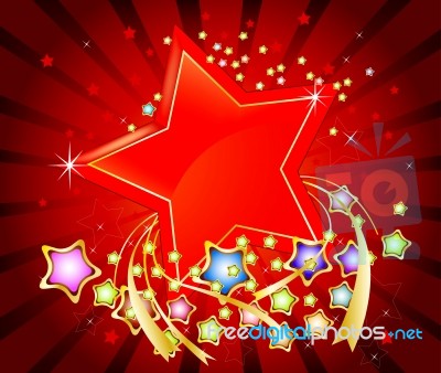 Stars Background Stock Image