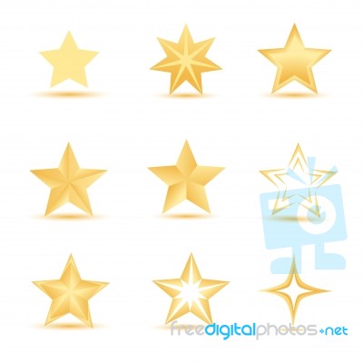 Stars Icon Stock Image