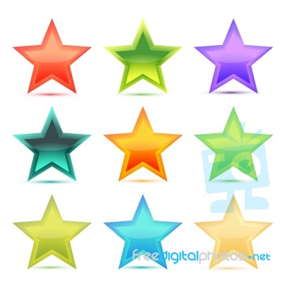 Stars Icon Stock Image