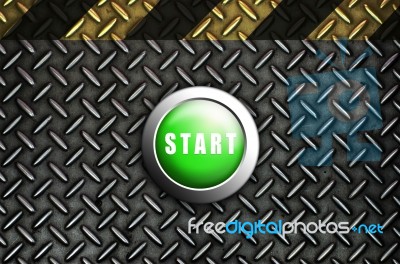 Start Button Stock Image