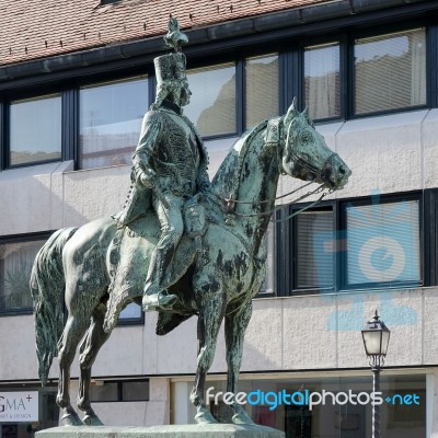 Statue Of Hadik Andras In Budapest Stock Photo