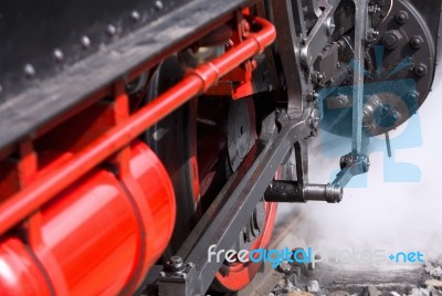 Steam Locomotive Stock Photo