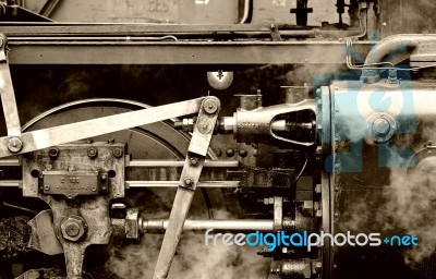 Steam Locomotive Stock Photo