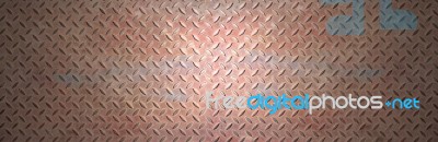 Steel Metal Plate Stock Photo