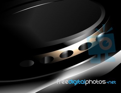 Steel Shape Scene Stock Image